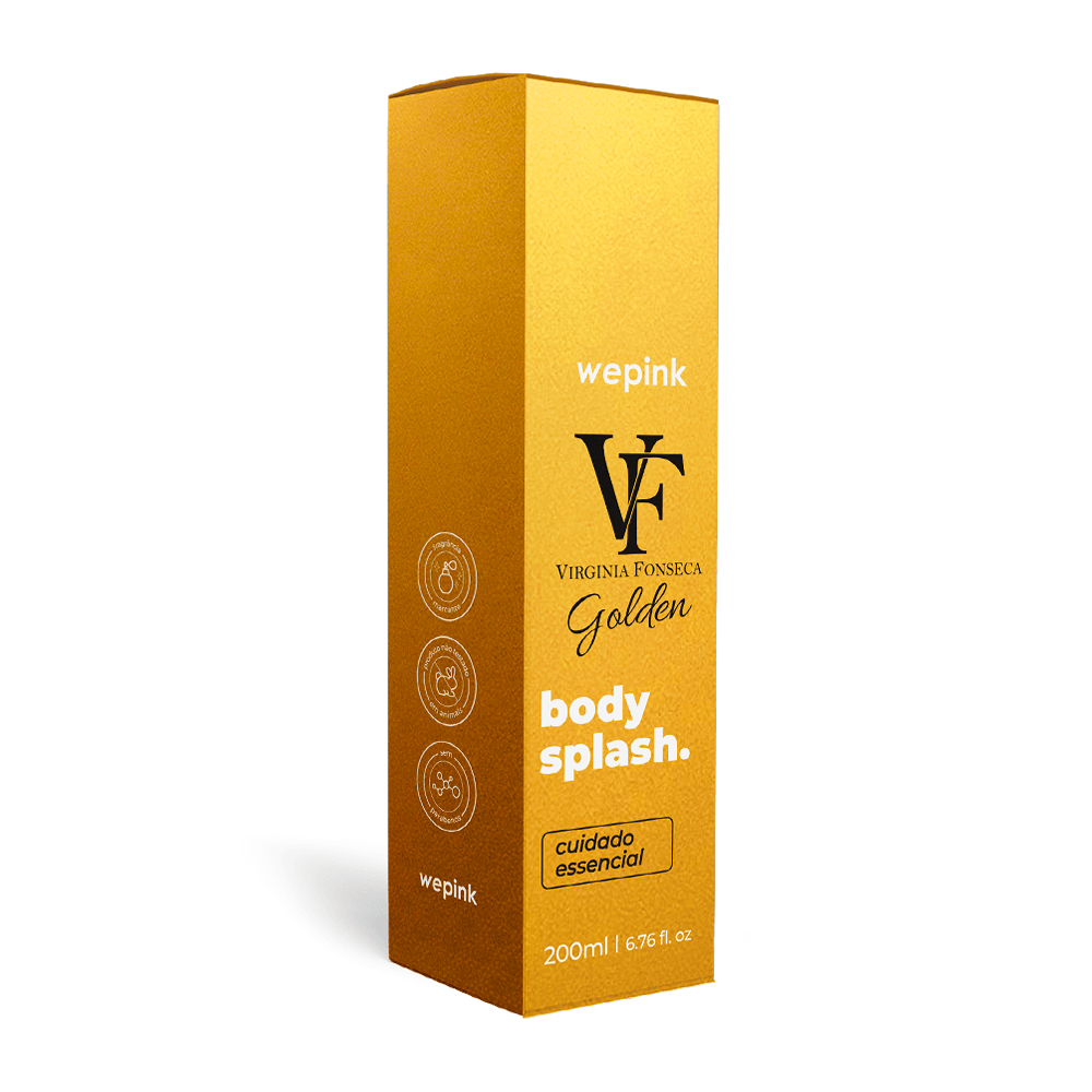Body Splash VF Golden Desodorante Colônia 200ml