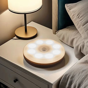 Conjunto de 6 Luminárias Adesivas para Decoração Interna Recarregáveis com Sensor de Presença